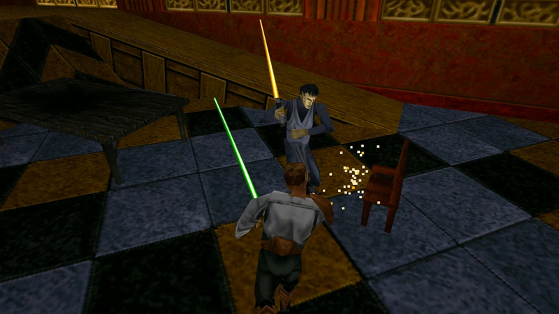 Illustration for article titled The History Of Lightsabers In Video Games